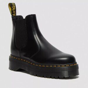 Dr. Martens Smooth Leather Platform Chelsea Boots (2976)
